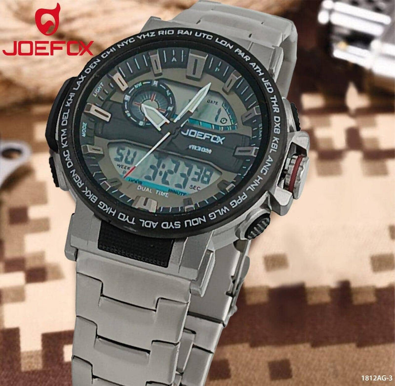 RELOJ JOEFOX DOBLE HORA