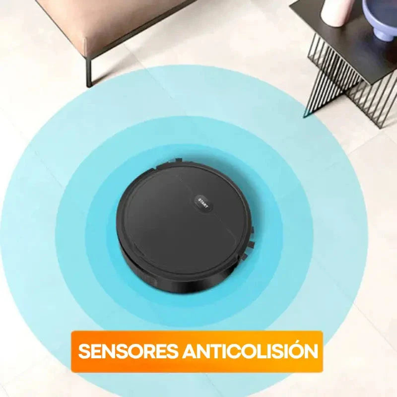 Robot MaxClean - Aspirador Inteligente 3 en 1 + Regalos [LIMPIA TODO CON 1 CLIC]😍